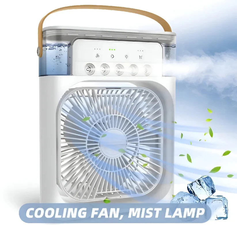 Mini Air Cooler - Portable Air Conditioner Fan | USB Evaporative Cooler